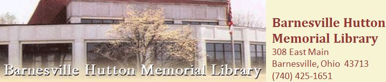 Front door of library